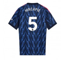 Arsenal Piero Hincapie #5 Koszulka Wyjazdowa 2025-26 Krótki Rękaw